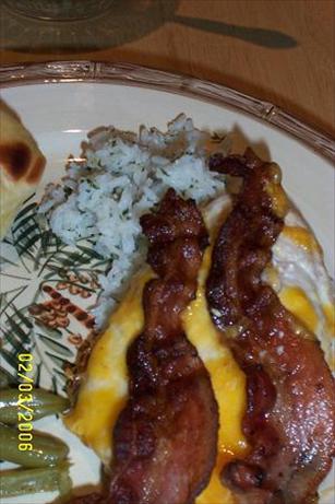 Bacon and Ranch Chicken With Parmesan Ranch Rice. Photo by ShortyBond