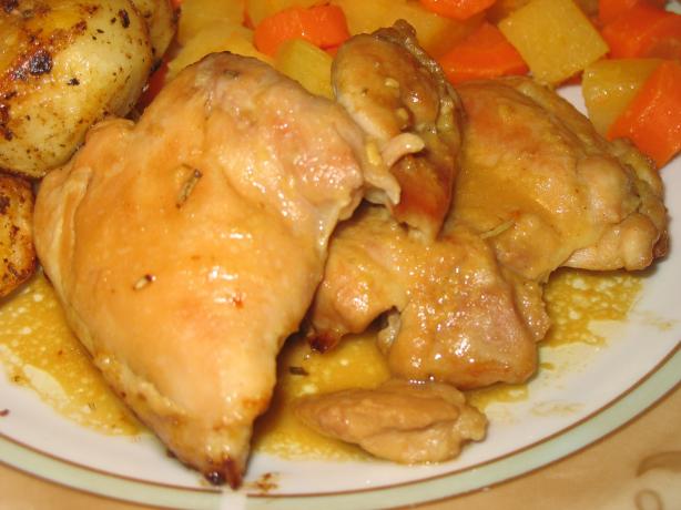 Baked Honey Mustard Chicken. Photo by Lori Mama