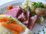 N. Y. C. Corned Beef and Cabbage. Photo by Amy Duchesne