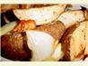 Yukon Gold Roasted Potatoes With Bacon, Onion and Garlic