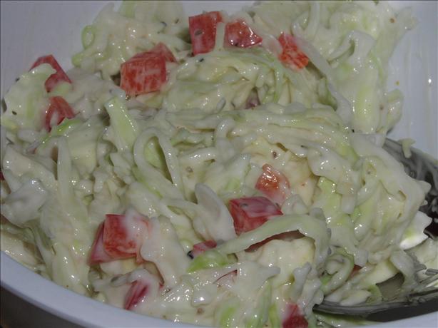 Weight Watchers Coleslaw. Photo by TeresaS