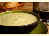 St. Patrick's Day Potato Soup With Pesto