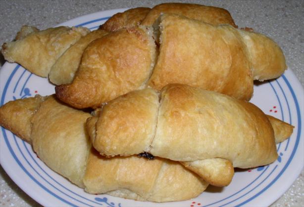 Almond Crescent Rolls. Photo by Color Guard Mom