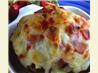 Potatoes Stuffed With Ham and Gruyere