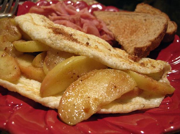 Apple Pie Omelette. Photo by justcallmetoni