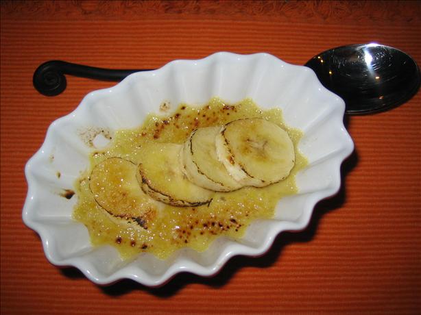 Banana Creme Brulee. Photo by podapo