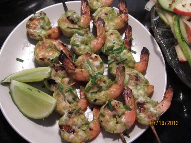 Grilled Shrimp With Lime-Cilantro Marinade. Photo by SneekerGirl