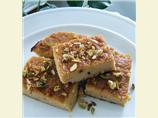 Mung Bean Cake With Coconut Milk