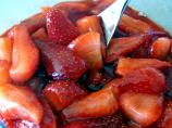 Ginger Glazed Strawberries (Herbs Optional)