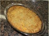 Spinach Bacon Cream Puff Bake