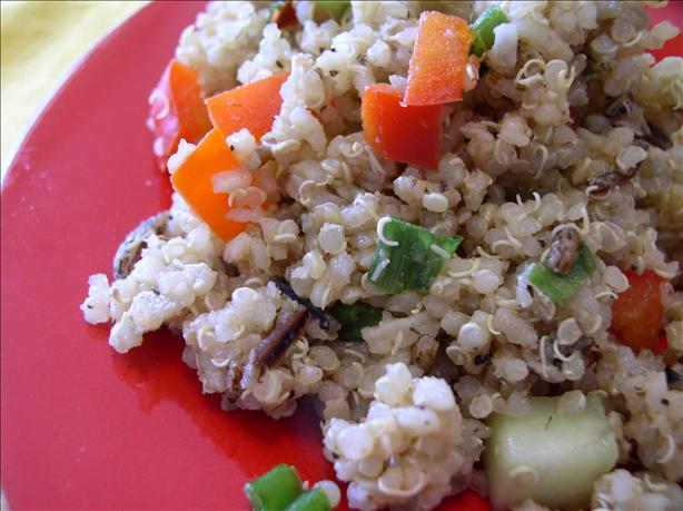 Wild Rice Quinoa Garden Salad. Photo by Bayhill