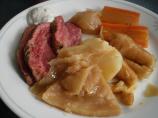 Corned Beef and Cabbage Dinner