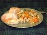 Cheesy Chicken & Stuffing Casserole