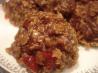 No Bake Chocolate Cover Cherry Oatmeal Cookies