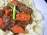 Asian Short Ribs With Carrots and Rice. Recipe by Mikekey
