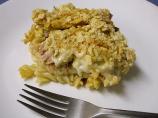 Layered Tuna Noodle Casserole