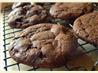 Chocolate Chocolate Chip Cookies. Recipe by tunasushi