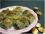 St. Patrick's Day Crispy Treats. Photo by RecipeNut