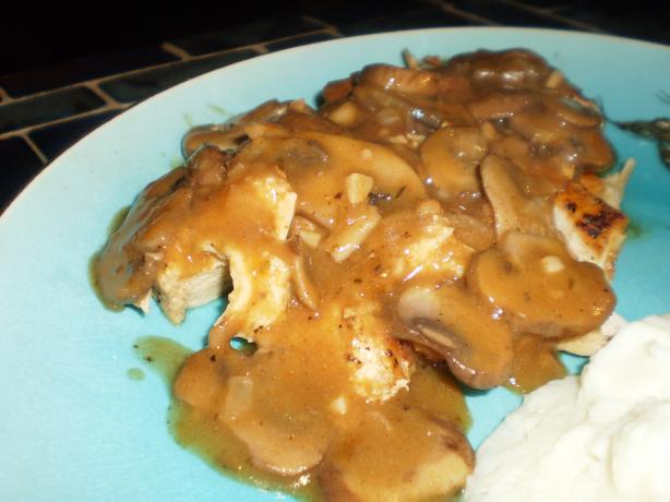 Mushroom-Sherry Sauce. Photo by breezermom