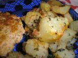 Oven Crisped Potatoes. Photo by Color Guard Mom