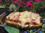 Open Faced Corned Beef & Cole Slaw Sandwiches