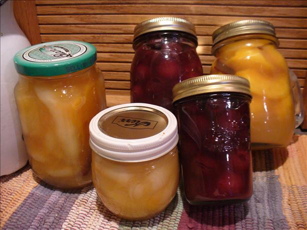 Canned Peaches Amaretto. Photo by Montana Heart Song