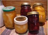 Canned Peaches Amaretto