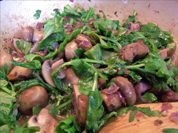Sauteed Arugula (Rocket). Photo by Rita~