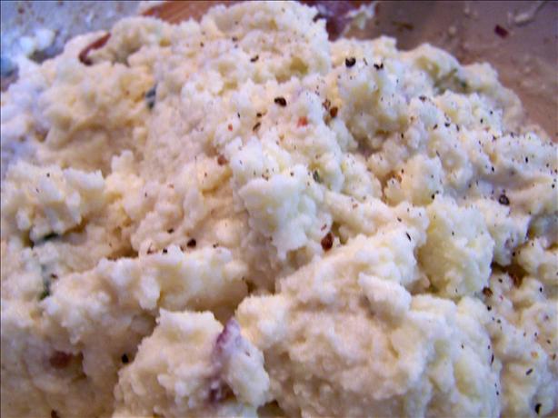 Garlic, Blue Cheese Mashed Potatoes. Photo by Rita~