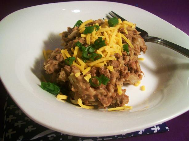 Bisabuelita's  Crock Pot Refried Beans (Vegetarian). Photo by Sharon123