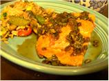 Grilled Orange and Bourbon Salmon Fillets