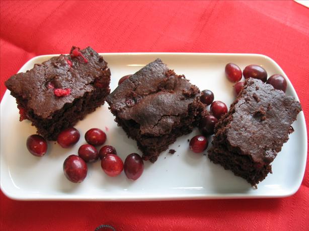 Boreal Forest Cranberry Brownies. Photo by Redsie