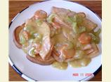 Open Faced Savory Hot Turkey Sandwiches