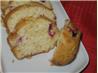 White Chocolate Cranberry Loaf (Light)