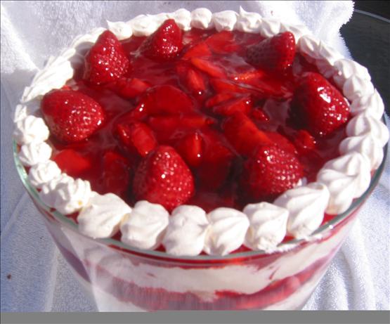 Strawberry Shortcake Trifle. Photo by Chef Dee