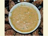 Peanut Dipping Sauce With a Kick. Photo by nsomniak6