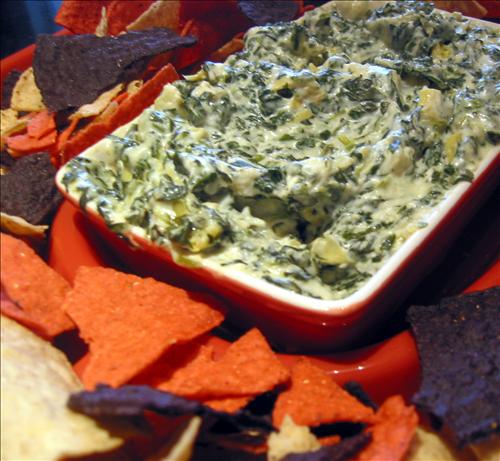 Easy and Delicious Spinach and Artichoke Dip. Photo by Chef Dee