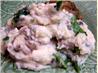 Garlic Mashed Potatoes With Mushrooms and Arugula (Rocket)
