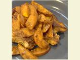Southern Comfort Pork Loin Chops With Cinnamon Apples