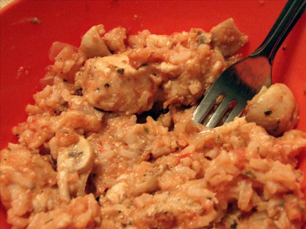 Arroz Con Pollo 1 Dish Meal. Photo by CandyTX