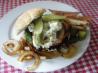 Ground Peppercorn Burger. Recipe by TJW