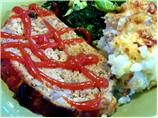Leftover Mashed Potato Meatloaf