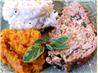 Turkey Pineapple Spinach Meatloaf