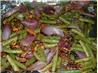 Roasted Green Beans With Red Onion and Walnuts