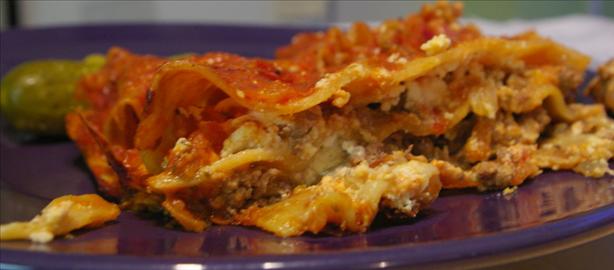 Beef Taco Lasagna. Photo by Redsie