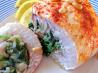 Flounder Stuffed With Arugula (Rocket) and Sun-Dried Tomatoes