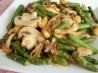 Oriental Asparagus and Mushrooms