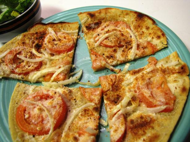Chickpea Flour Pizza. Photo by loof