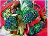 Broccoli, Mushroom & Red Peppers in Black Bean Garlic Sauce