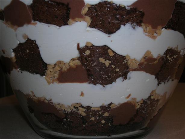 Brownie Trifle. Photo by PrimQuilter